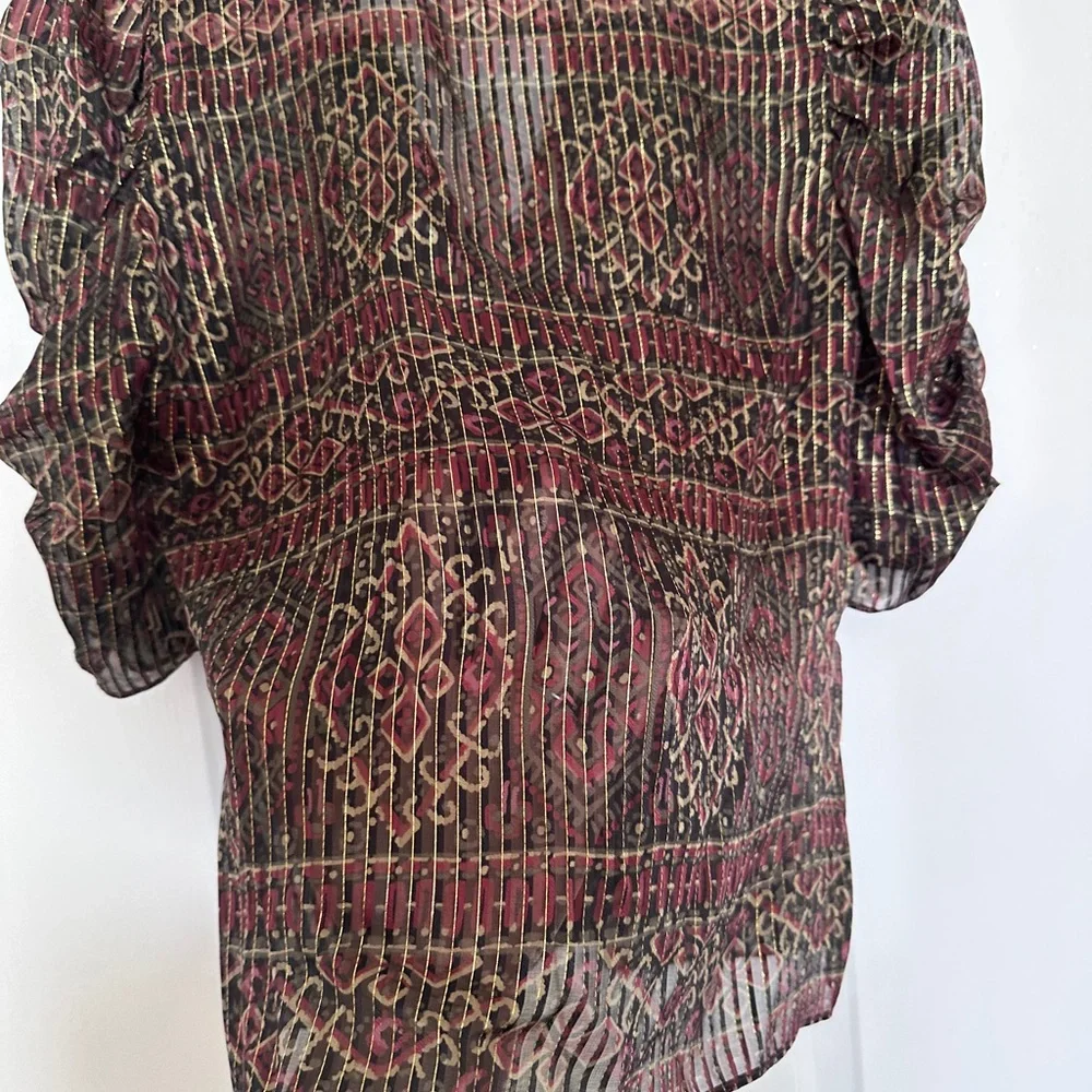 Frame silk blouse - Picture 6 of 7